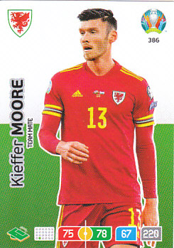 Kieffer Moore Wales Panini UEFA EURO 2020#386